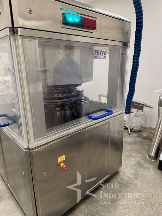 Used Fette 49 Station D-Tooled Tablet Press