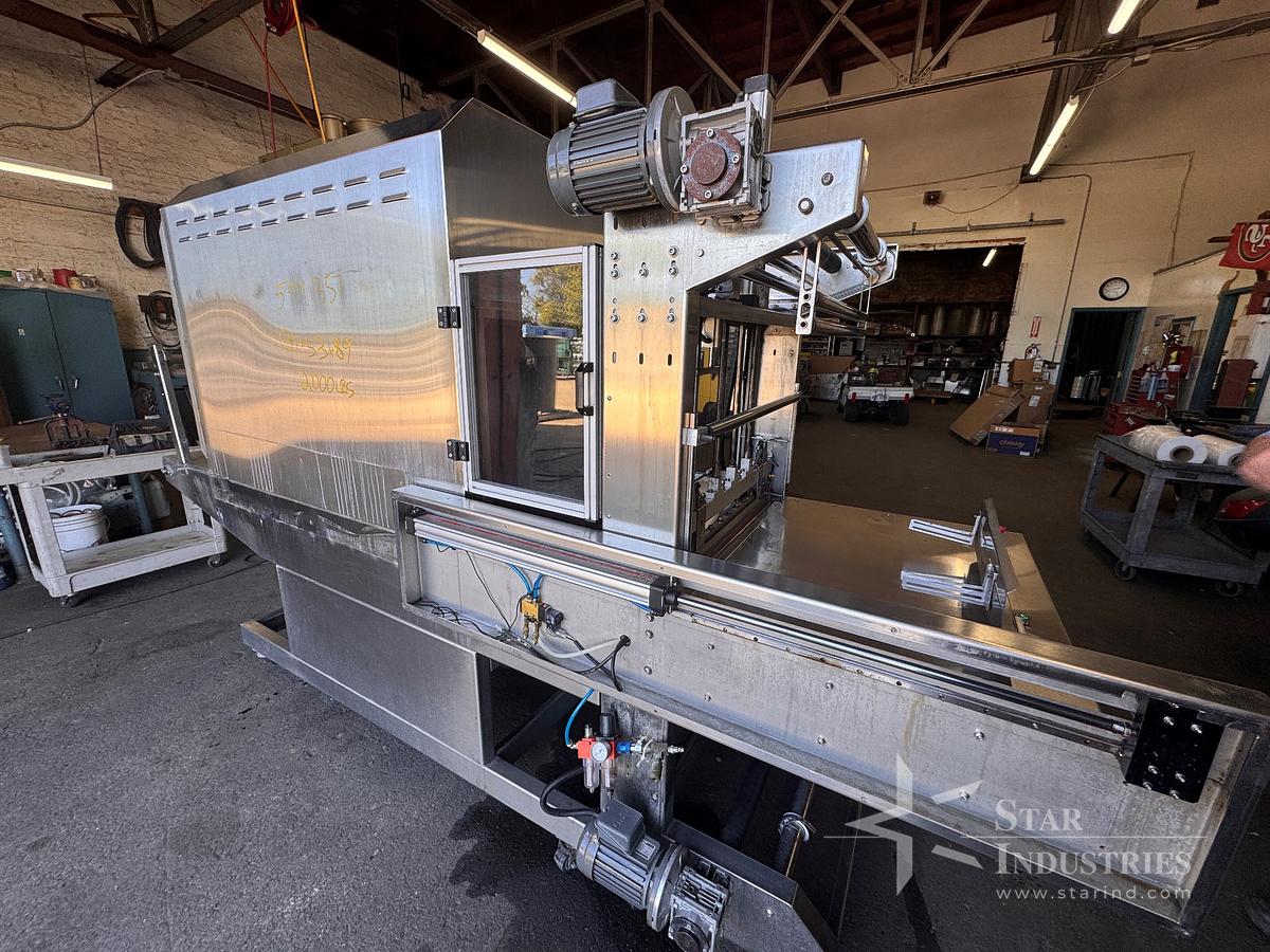 Used Wrapper, Overwrapper, TruLine Packaging , Model SFE-800SAS, Stainless Steel
