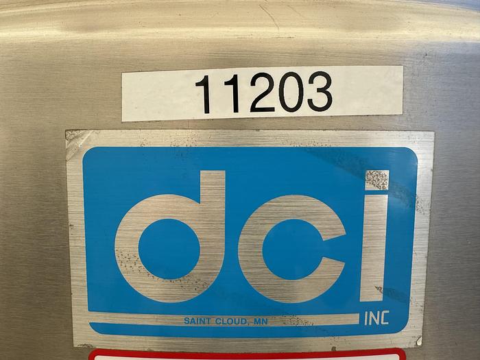 Used 1,000 Liter DCI Tank 316L