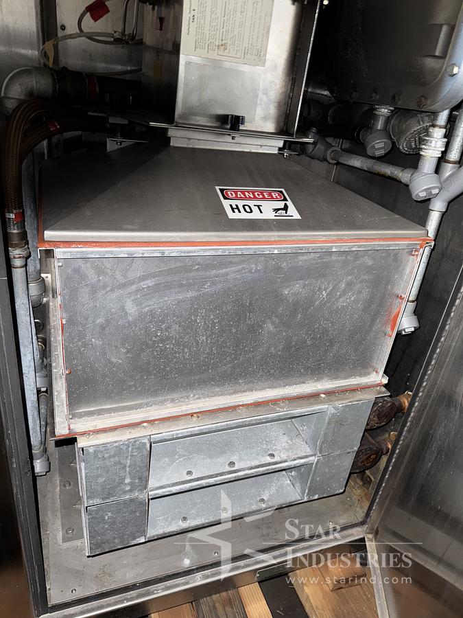 Used Thomas Compulab Coating Pan w/ 36", 24" & 12" Pans