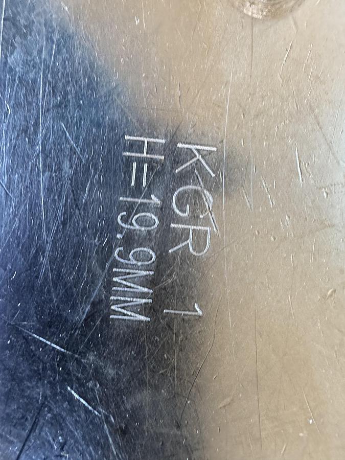 Used Bosch Dosing Discs 1505, Size 1, 19.9mm