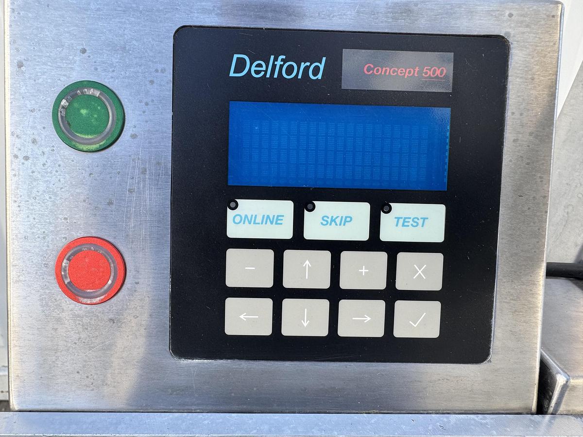 Used Delford Concept 500 Top Pressure Sensitive Labeler
