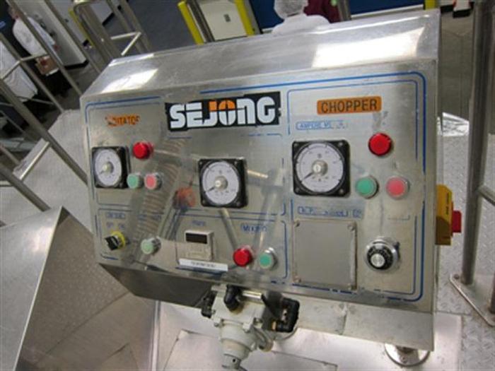 Used SeJong 600 Liter High Shear Granulator