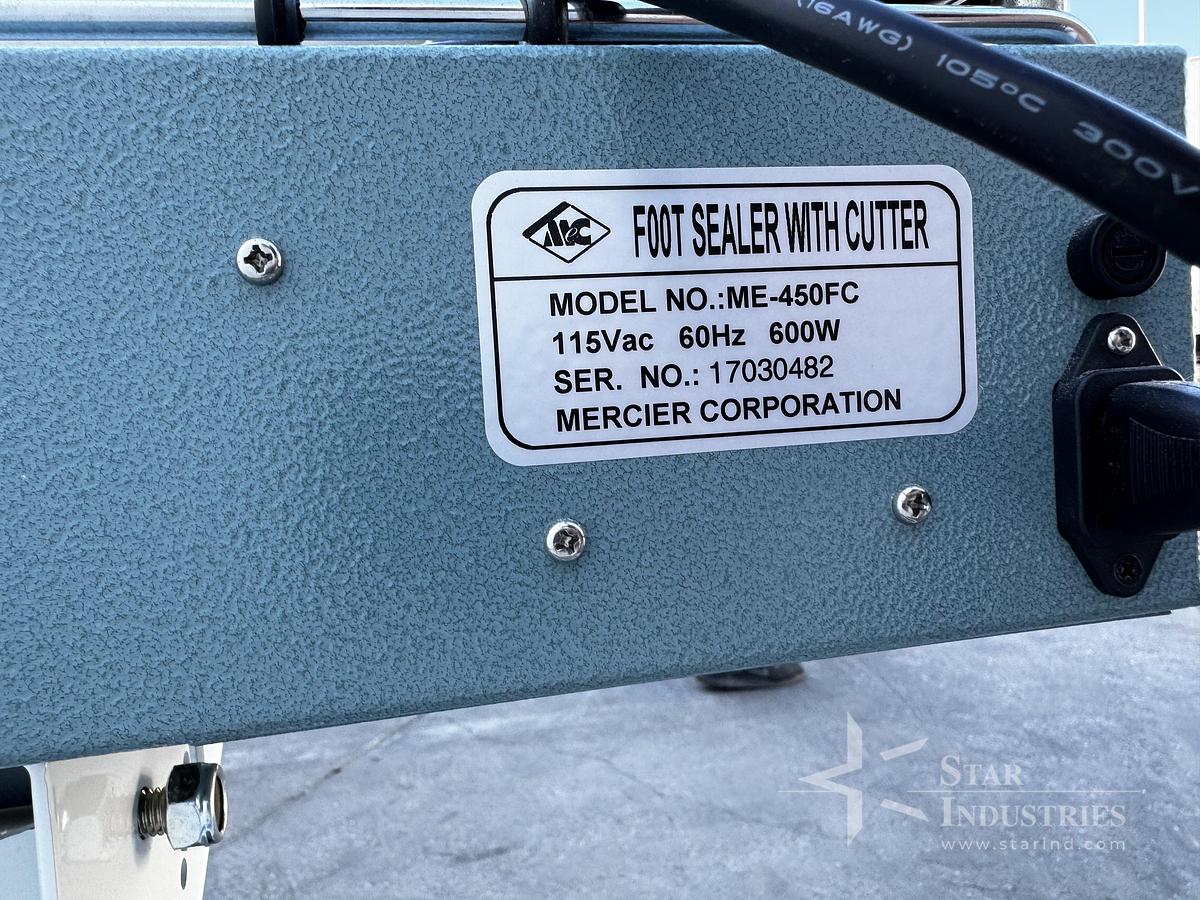 Used Induction Sealer with Cutter