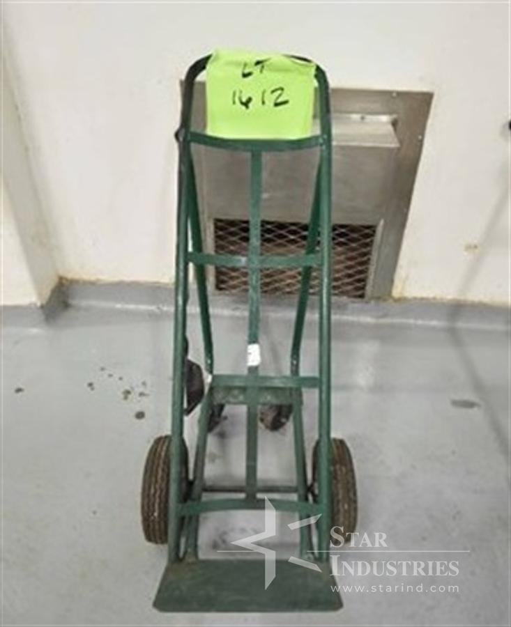 Used Green Barrel Dolly