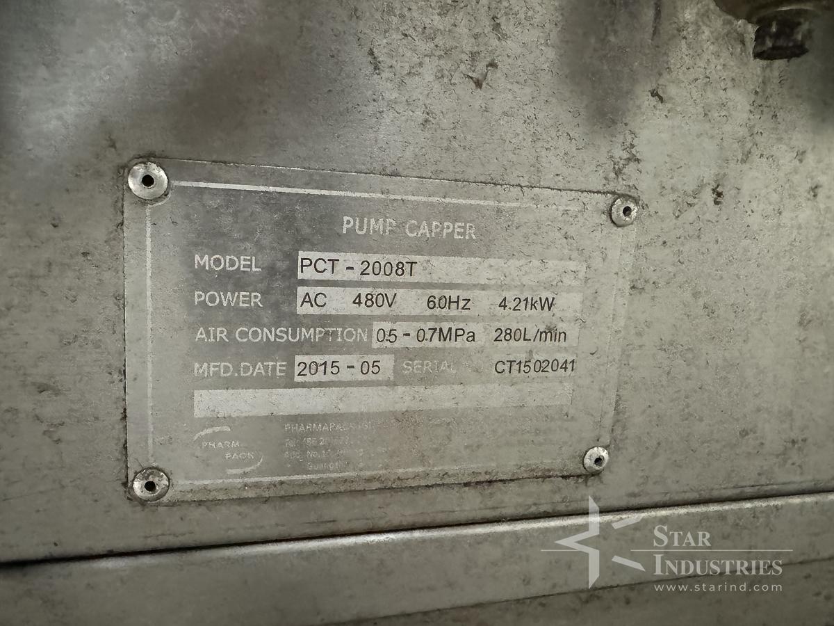 Used Pharma Pack Pump Capper