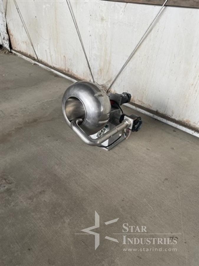 Used 4 Quart Stainless Steel Coating Pan