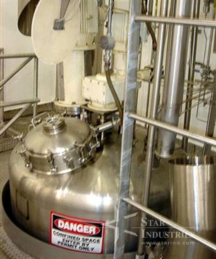 Used 500 gallon Walker non-jacketed Double-motion Kettle