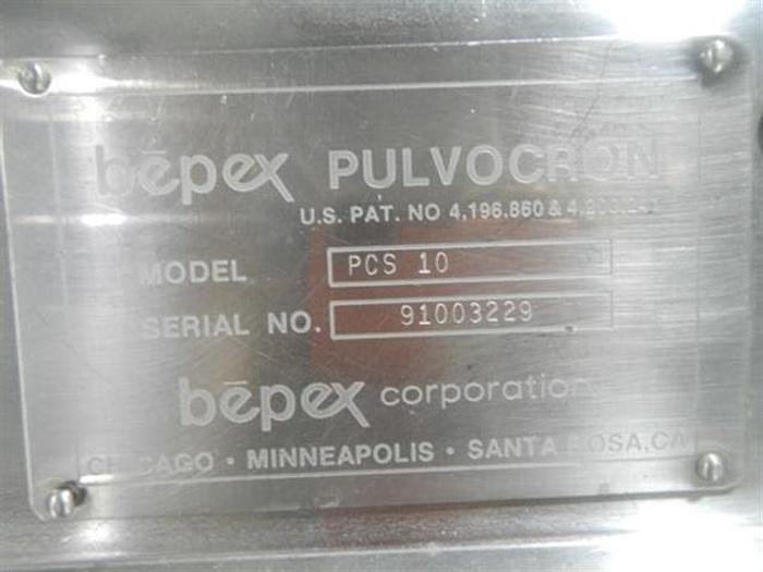 Used Bepex PCS10 Pulvocron Mill