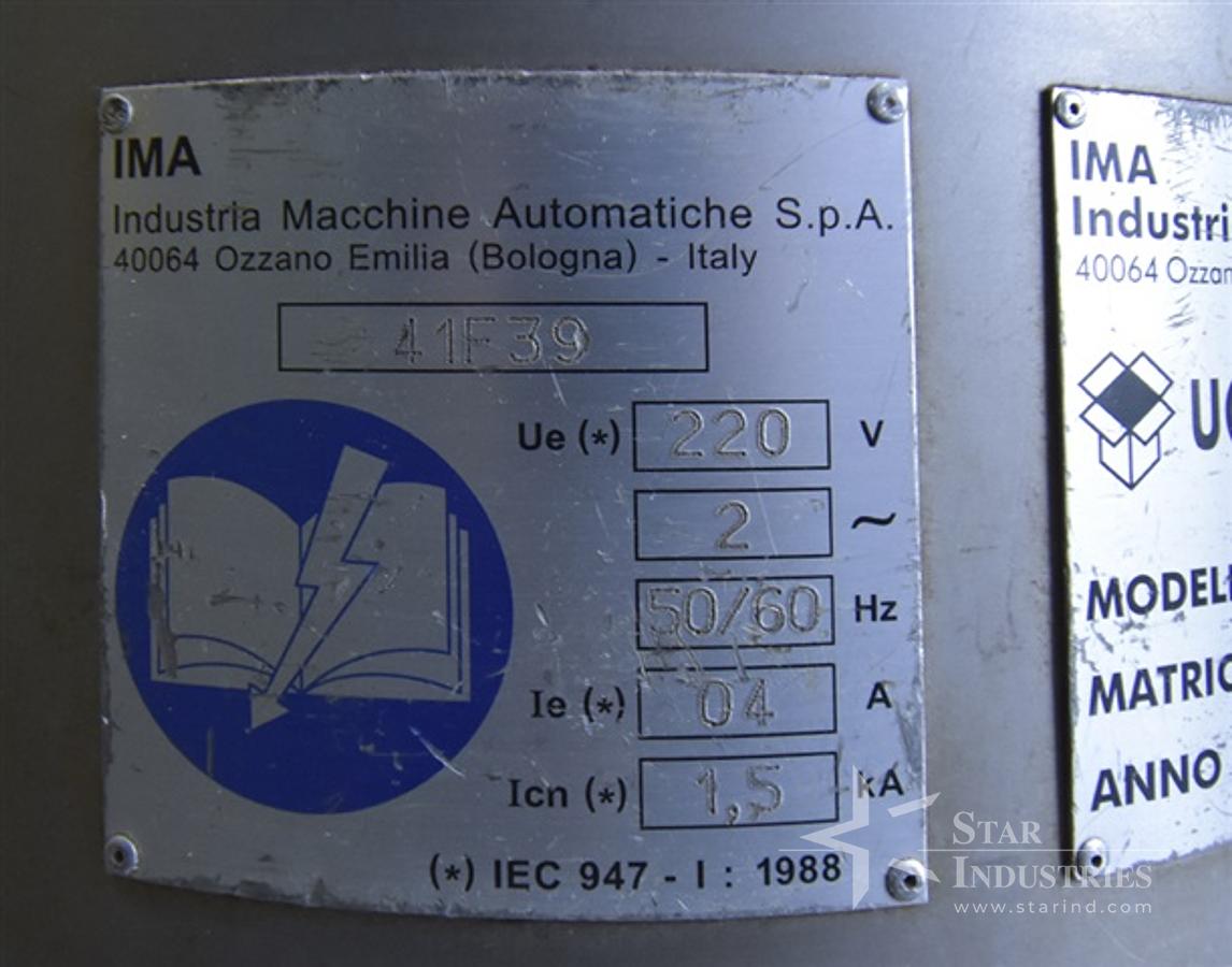 Used IMA Empty Capsule Separator