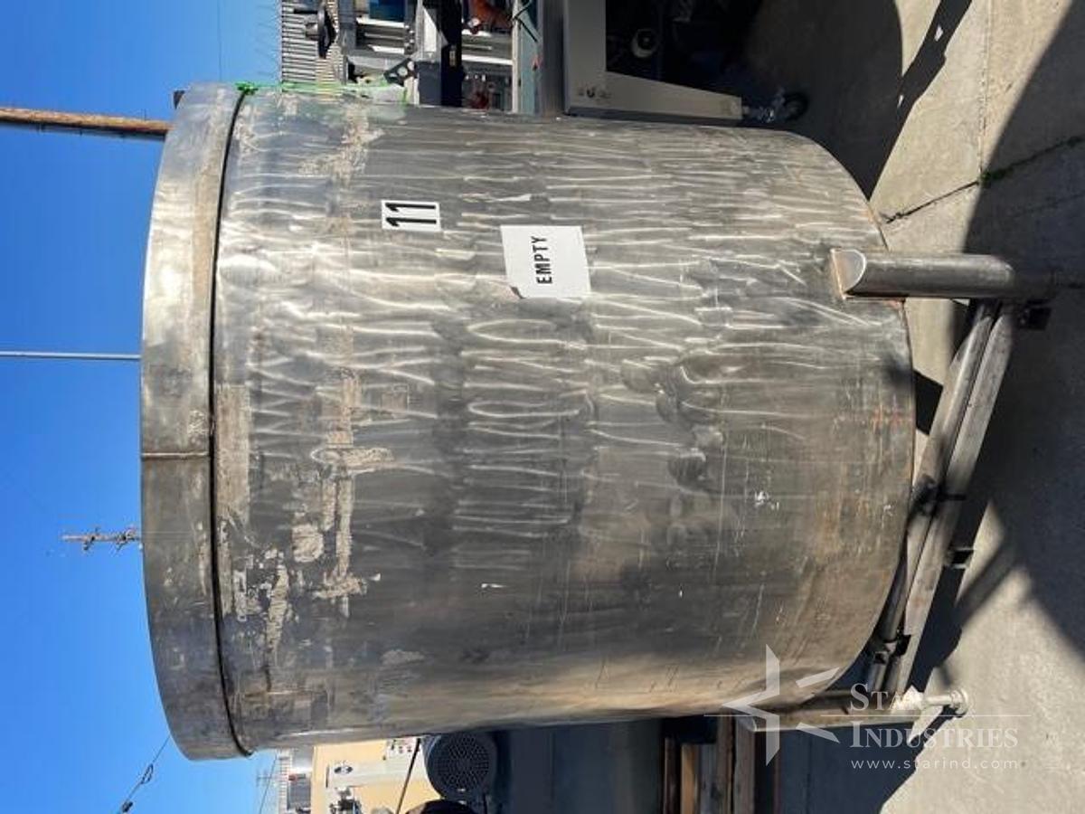 Used GEMCO 10 C.F. S.S. DOUBLE CONE MIXER