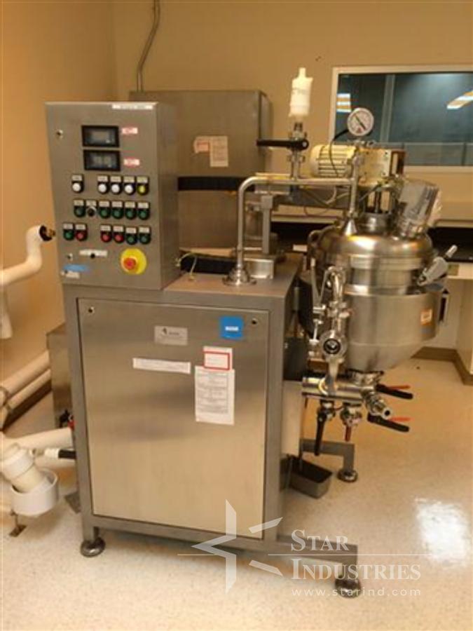 Used Koruma DISHO S100/45 Mixing Kettle w/ Nano DeBEE Homogenizer