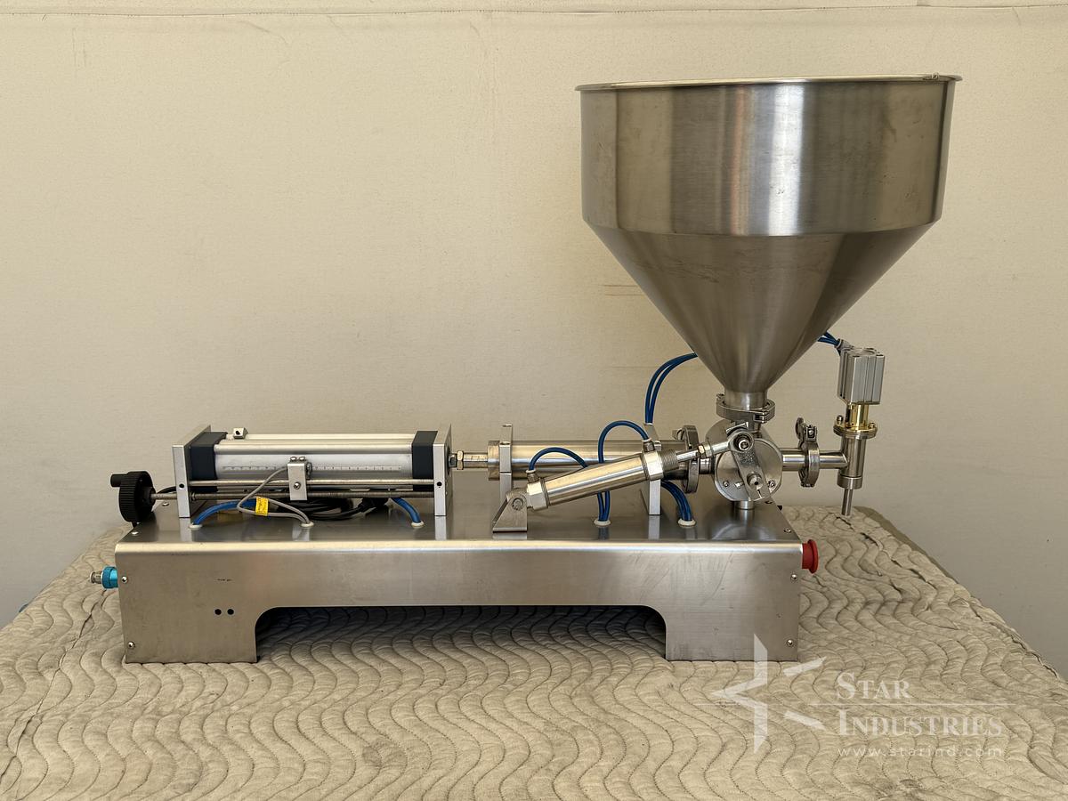 Used Pneumatic Horizontal Paste Filling Machine
