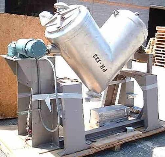 Used Patterson-Kelley 10 c.f. s.s. V-blender