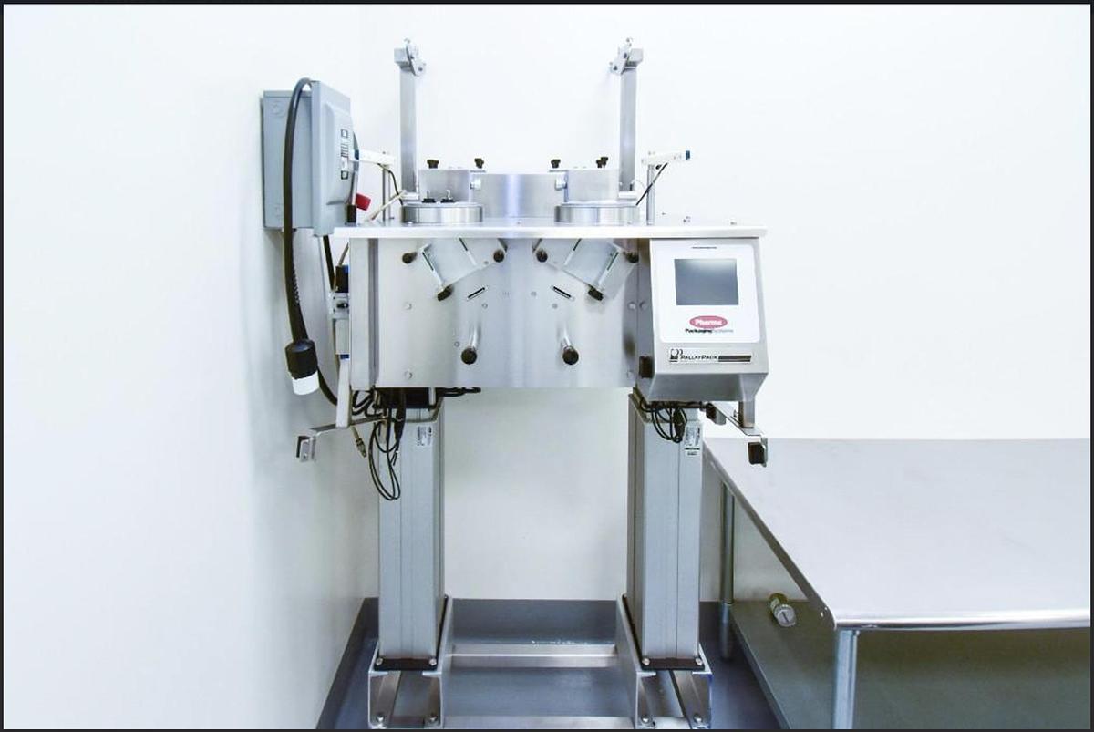 Used  Pallay Pack #2-2 BFnt  Tablet Counting Machine