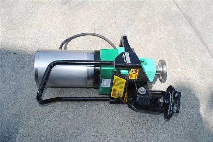 Used Lightnin .5 HP Stainless Steel Mixer