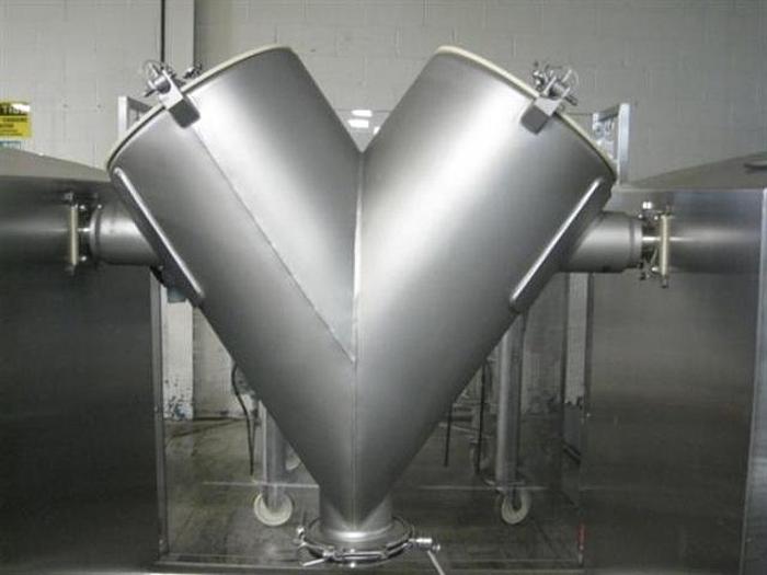 Used 5 cu ft Patterson-Kelly Liquids-Solids V-blender
