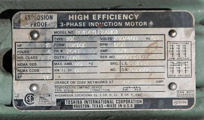 Used Myers 15 h.p. Industrial Disperser/Mixer