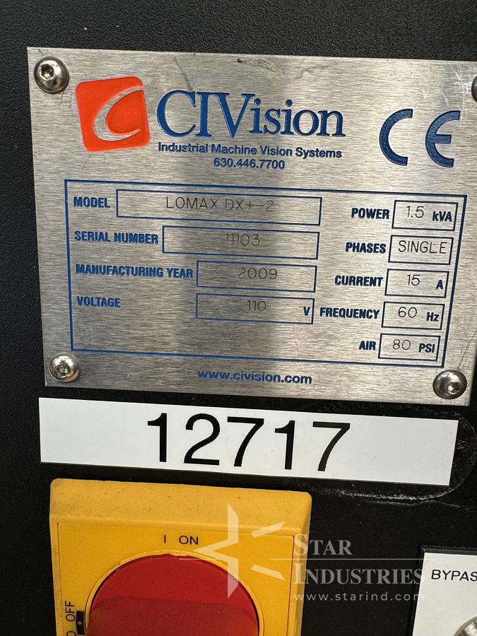 Used CIVision LOMAX DX +-2