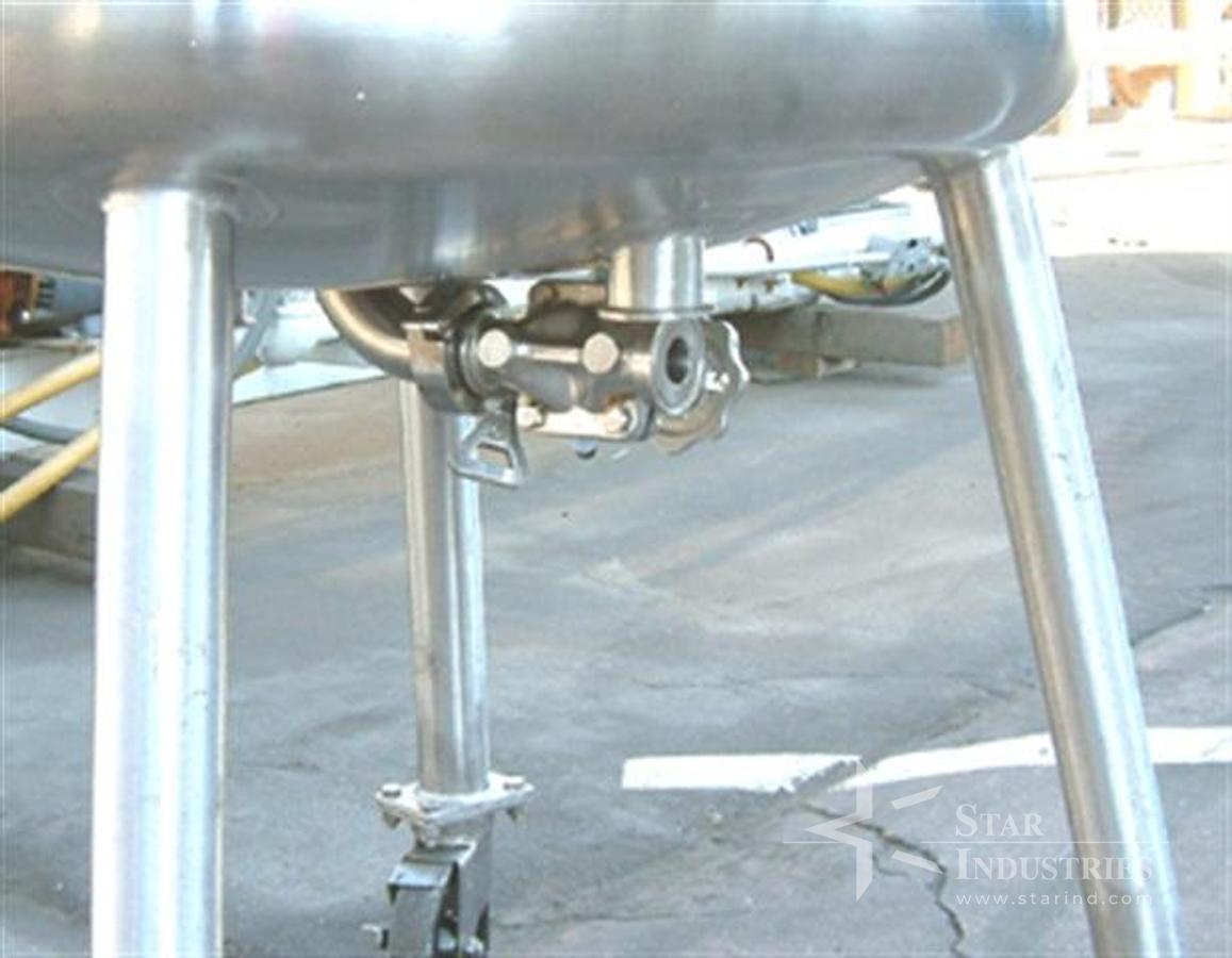 Used 150 liter Precision s.s. jacketed Tank