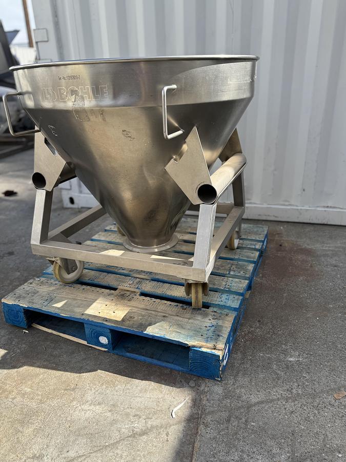 Used Stainless Steel Tote