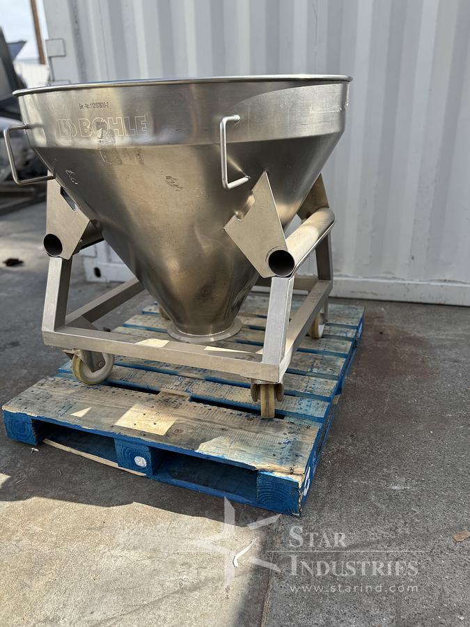 Used Stainless Steel Tote