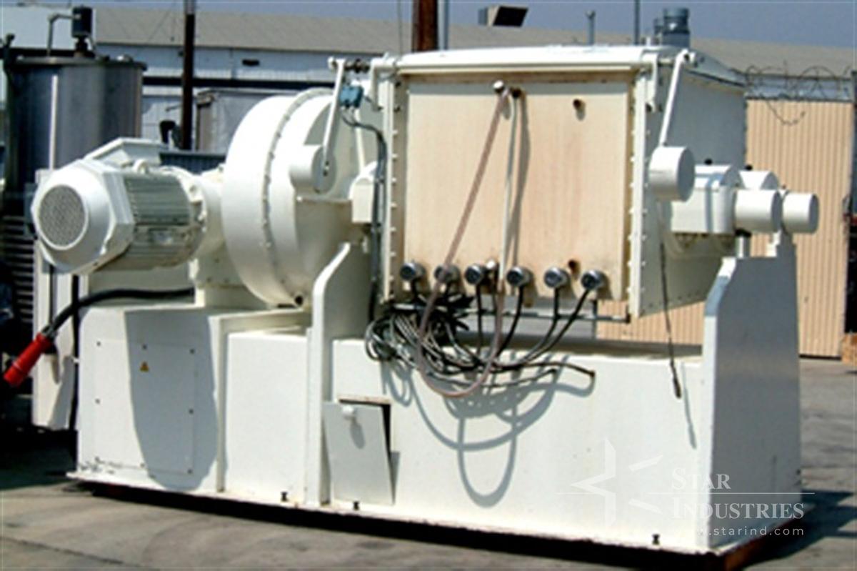 Used 150 gallon Gabler jacketed Gum Mixer w/ 50 h.p. motor