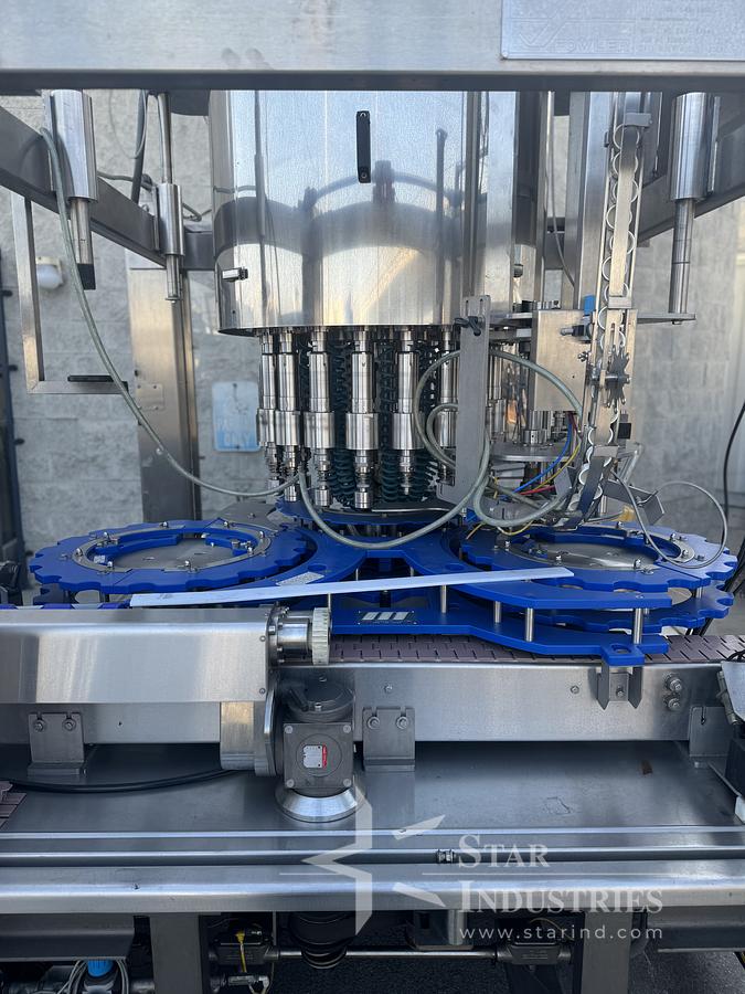 Used Zalkin Rotary Filler/Capper with Feeder