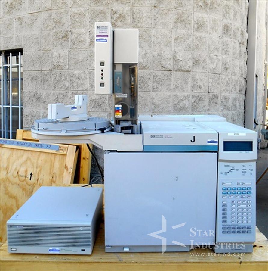 Used Agilent Hewlett-Packard 6890 Gas Chromatograph
