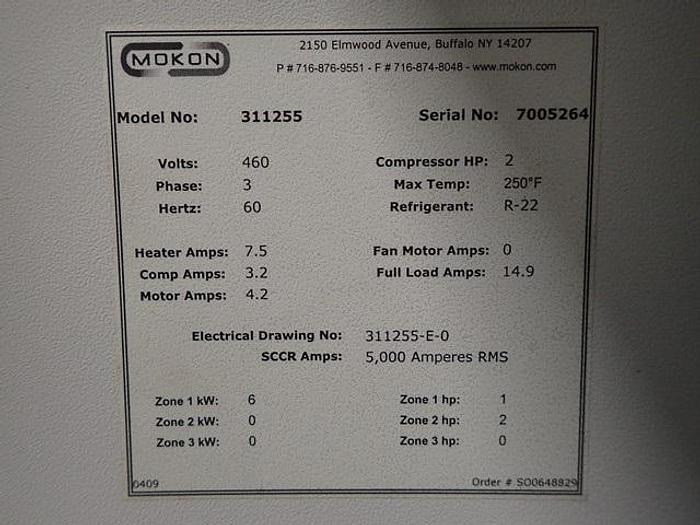 Used Mokon Model 311255 Chiller/Heater