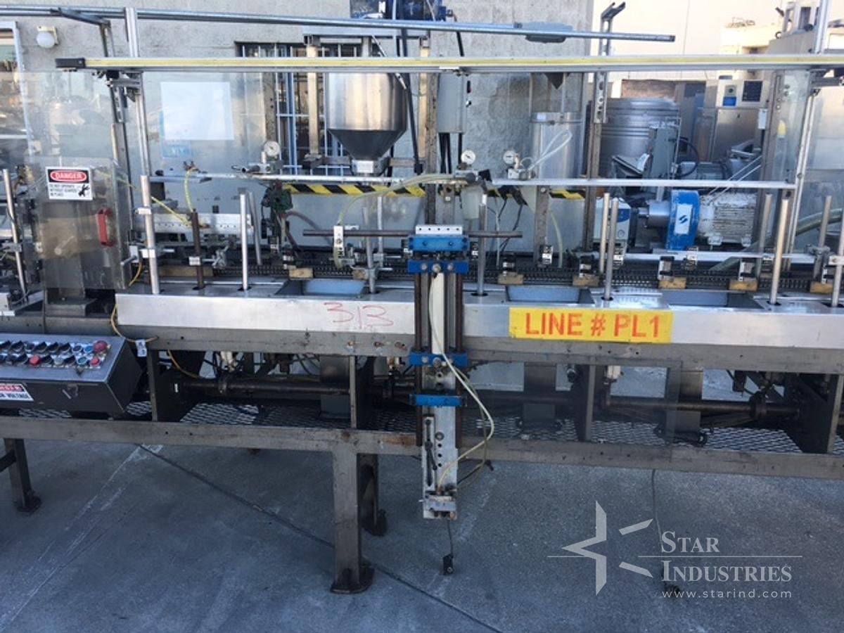Used Klockner-Bartelt Liquid Form, Fill and Seal Machine