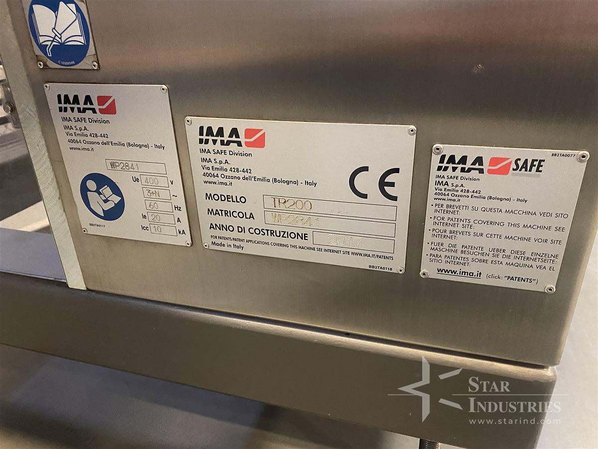 Used IMA Blister Machine Model TR200