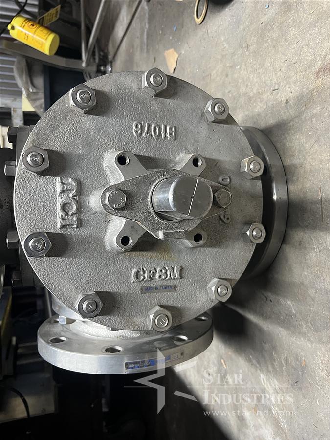 Used Stainless Steel T-Ball Valve