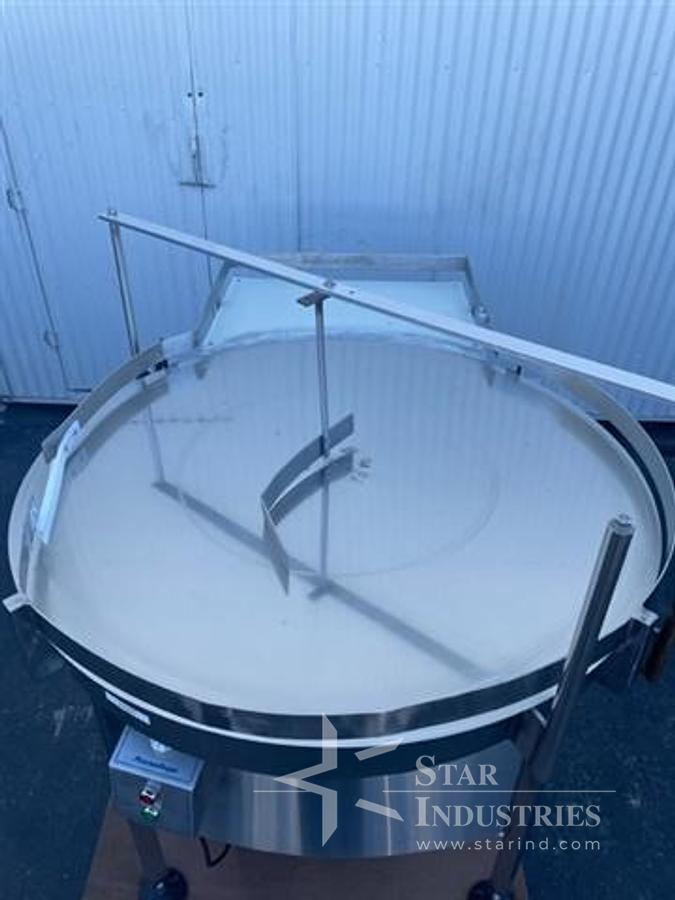 Used Patterson-Kelley 20 c.f. s.s. V-blender w/ Liquids-Solids Bar