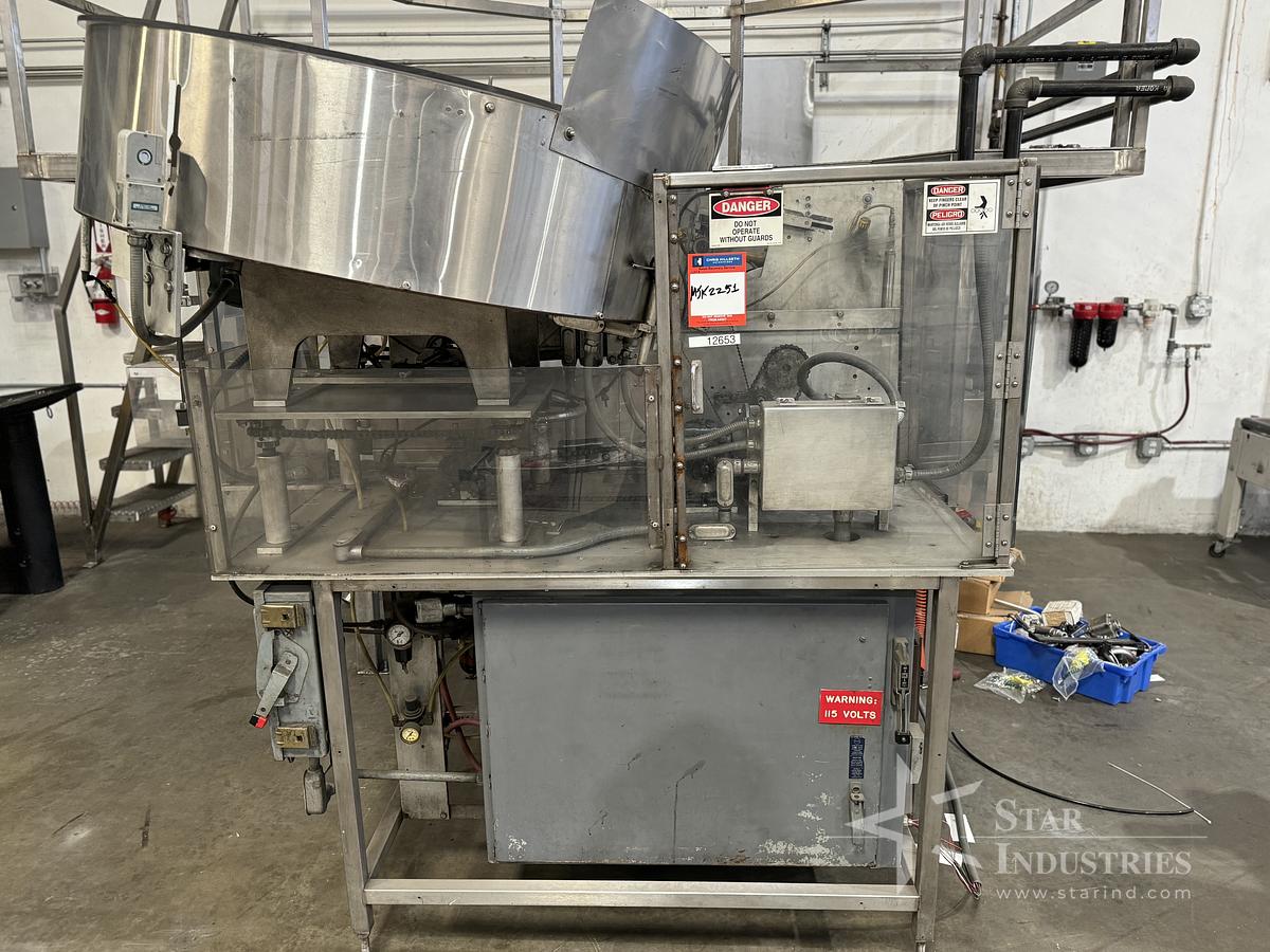Used New England Machinery Bottle Unscrambler