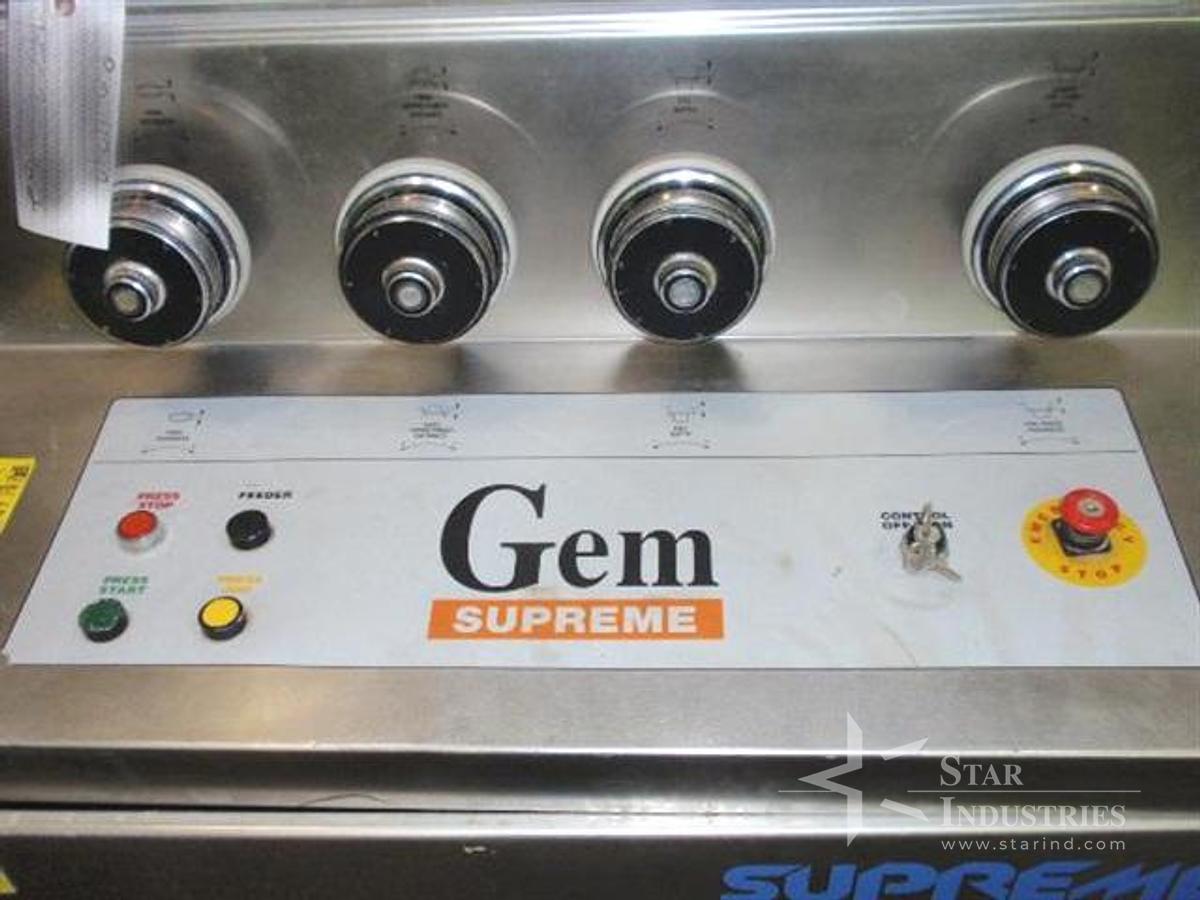 Used Stokes 34 station Model 571-S GEM SUPREME Tablet Press