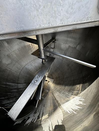 Used 300 gallon Lee Single-motion Swept Jacketed Kettle