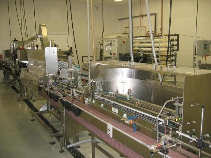 Used Norland BR500 Water Bottle Filling Line