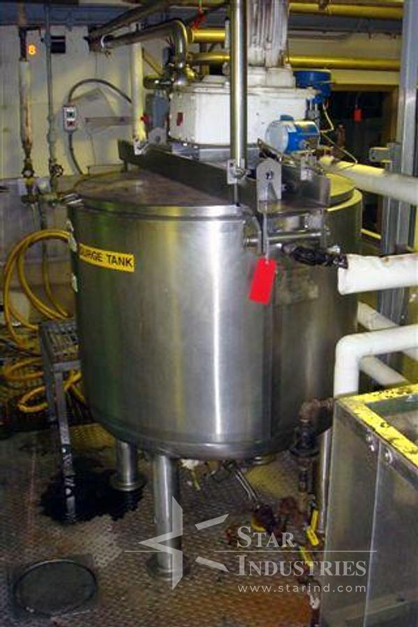 Used 100 gallon JV Northwest Jacketed Swept Kettle