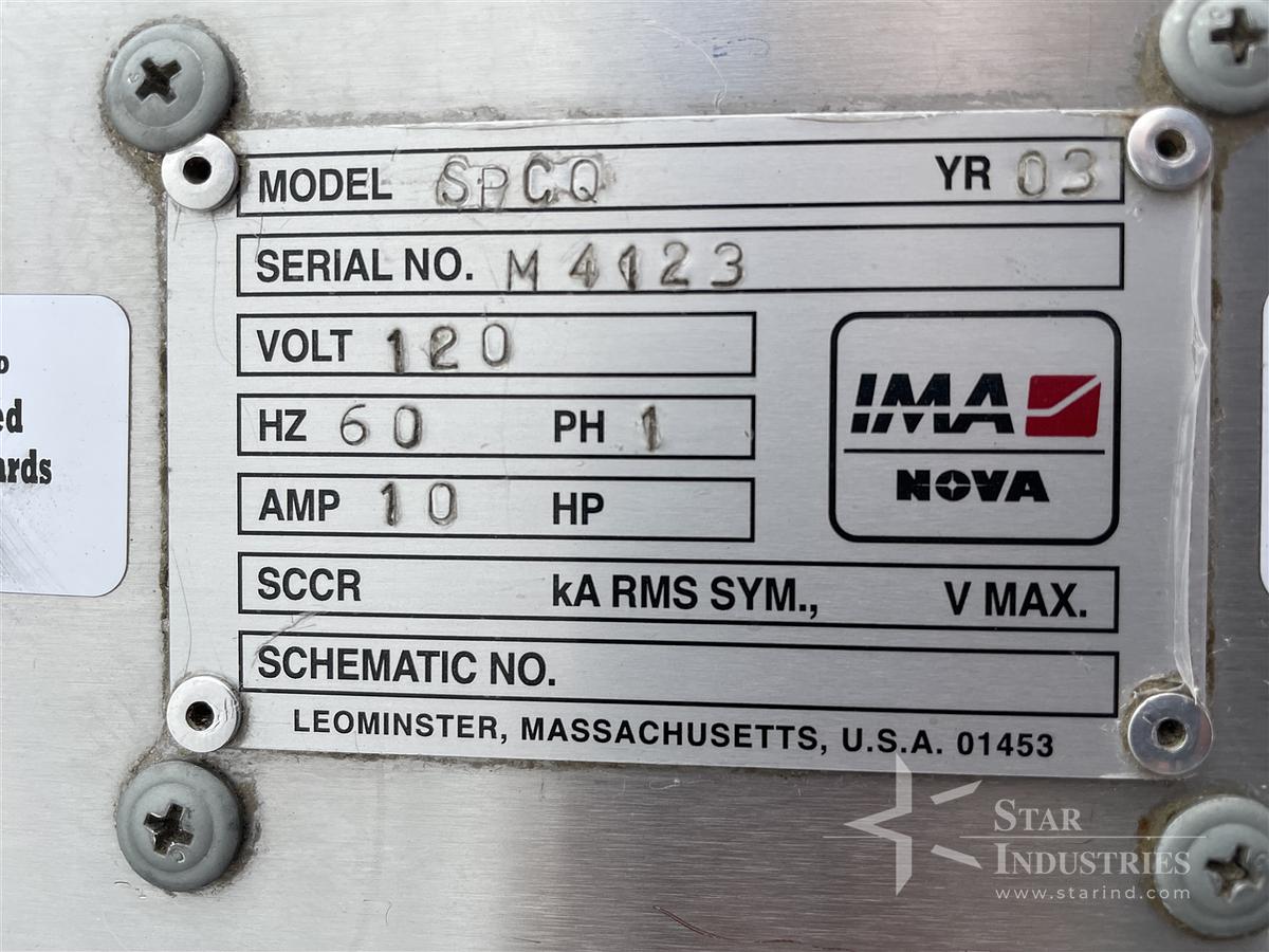Used IMA Nova 10 Lane Capsule/Tablet Counter, Model SPCQ