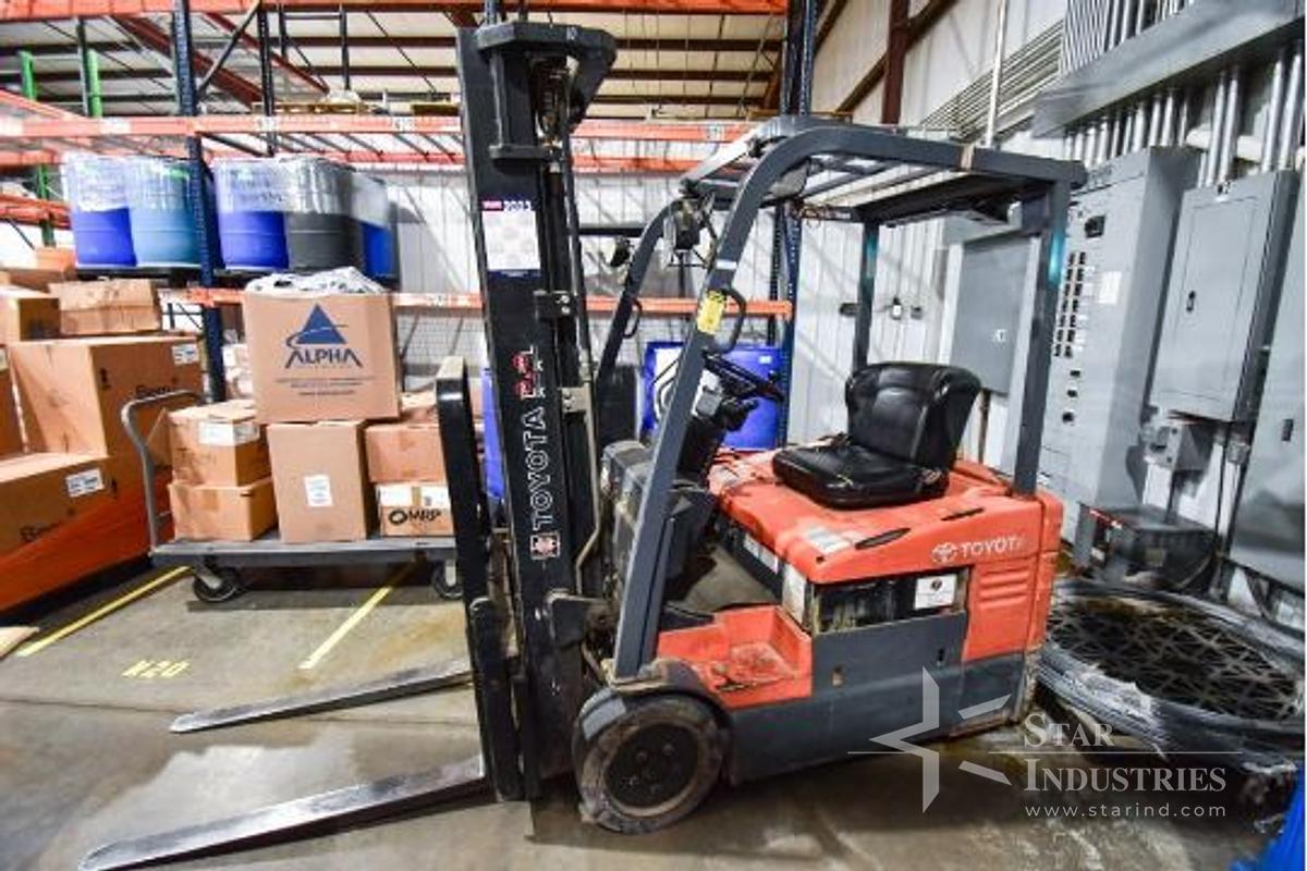 Used Toyota Electric Forklift (7FBEU15)