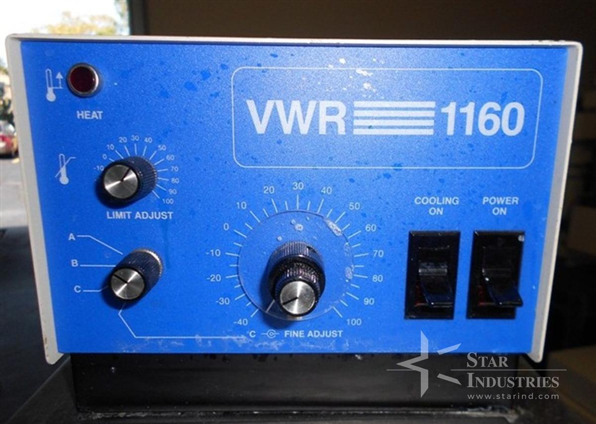 Used VWR Scientific Refrigerated Circulating Waterbath Model 1160, 6 liter cap