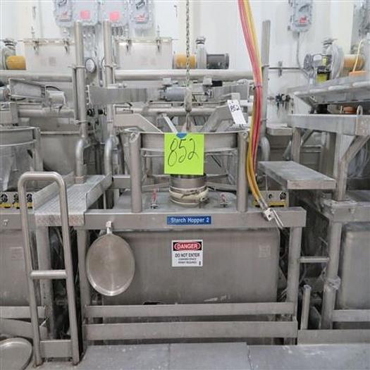 Used Stainless Steel Bulk Bag Unloading System