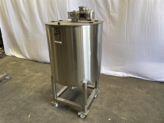 Used Stainless Steel Mixing Tank w/ Mixer