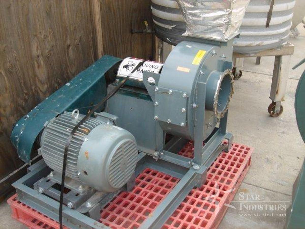 Used 15 h.p. Loren Cook 1650 cfm Blower