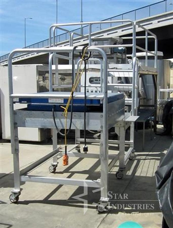 Used Vestil/T&S 3000 lbs Lift w/ Mezzanine