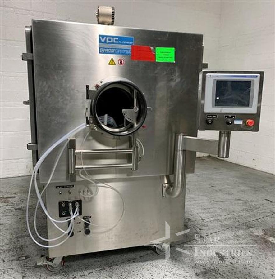 Used 30" Vector Hi-Coater Coating Pan, Model VHC-1355