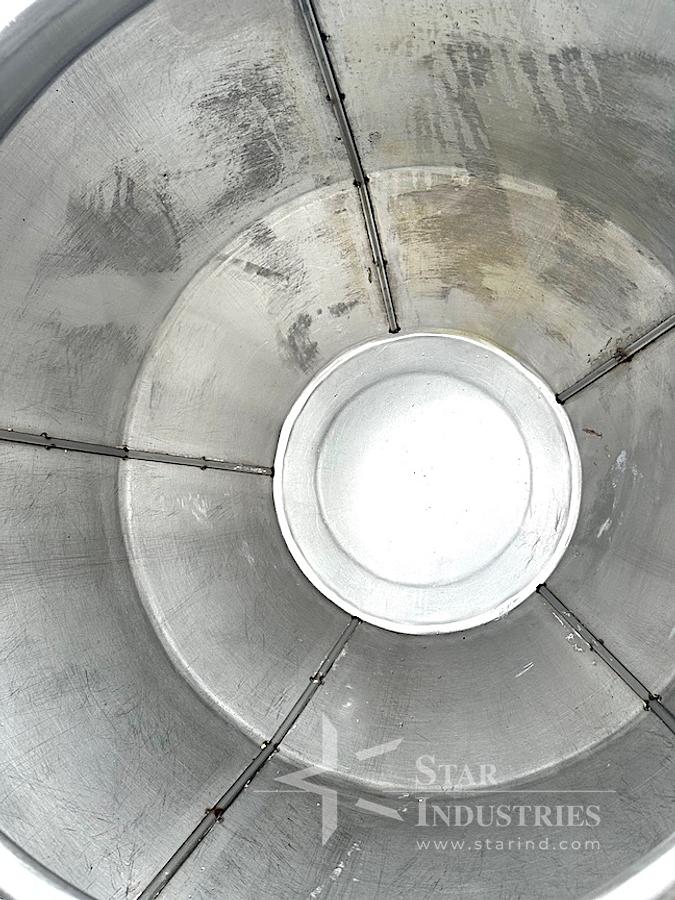 Used 40" diameter s.s. Cherry-Burrell Coating/Polishing Pan