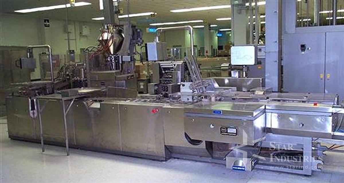 Used Complete IWKA Tube Filling Line