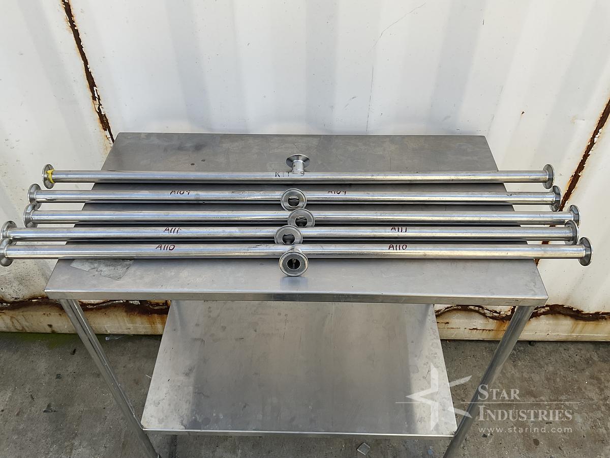 Used Fluid Line Technology T-316 SS PSI Tubes
